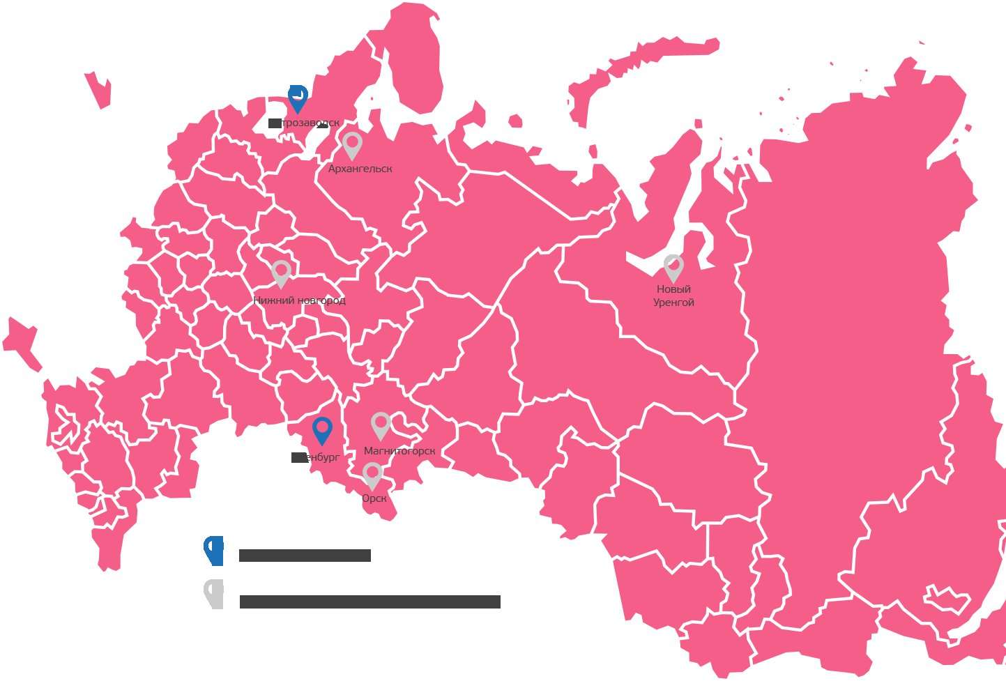Карта архангельск нижний новгород